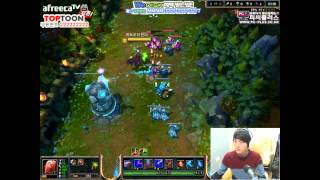 GE' 메도우이헌터 탑림픽 번외경기 이렐리아 장인님 VS 메도우이헌터 (LOL toplympic Irelia vs vladimir)