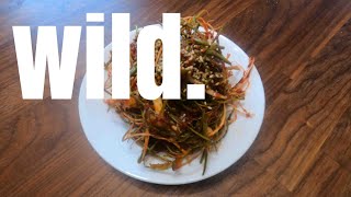 SEASONED KOREAN WILD CHIVES KIMCHI-SALAD | DALLAE MUCHIM | Heart Healthy BANCHAN #달래무침