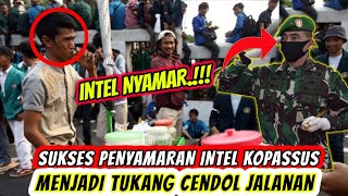 Sukses Penyamaran Intel Kopassus Menjadi Tukang Es Cendol.!!