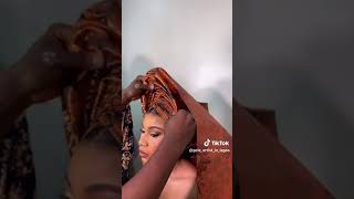 how to tie this gele