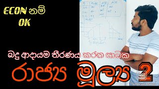 Public Economy in Sinhala 2/ රාජ්‍ය ආර්ථිකය/ rajjya Arthikaya