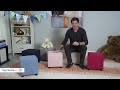 classic playtime hannah upholstered cube ottoman seat product review video