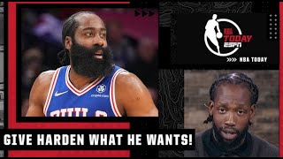 Patrick Beverley to the 76ers: Give James Harden what he is asking for! | NBA Today
