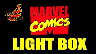 HOT TOYS MARVEL COMICS LIGHT BOX ! !