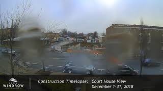 Hotel Windrow Time-Lapse - December 2018 - Courthouse view