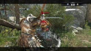 For Honor　ロウブリンガーの使い方