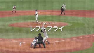 明治大・森下智 法政1回戦