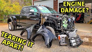 Rebuilding A Wrecked 2019 Ford F-450 Platinum Part 2