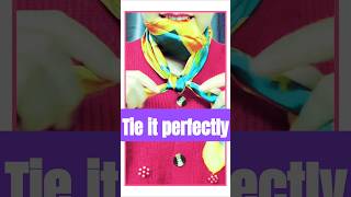 Learn How to Tie a Scarf for a Perfect Finish Every Time! #fashion