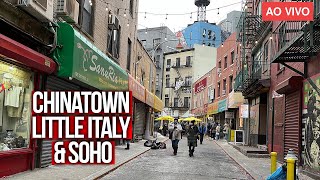 🔴 Passeio por Chinatown, Little Italy e SoHo em Nova York