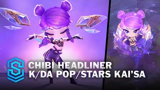 Chibi Headliner K/DA POP/STARS Kai'Sa | Teamfight Tactics