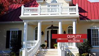 Porch Columns, Railings, And Polyurethane Millwork.