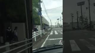 大分市中心部をはしる　大分市　大分県