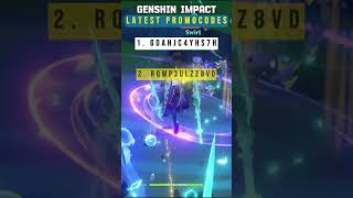FREE PRIMOGEMS! | Latest Free Promo codes Genshin Impact 4.1 #shorts #genshinimpact #gaming #games