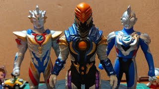 出勤途中に行ってきました‼️【ウルトラヒーローソフビ、ウルトラ怪獣ソフビ】ウルトラマンゼットデルタライズクロー、グリーザ(第二形態)ウルトラマンゼットオリジナル