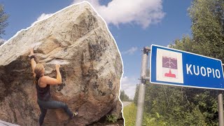 Bouldering in Kuopio - 2020