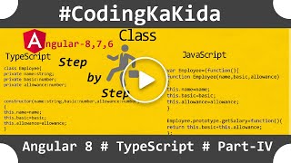 Angular 8/7 tutorial step by step |typescript in angular| angular tutorial | coding ka kida