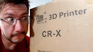 Creality CR-X Unboxing & Setup! Will You Be 3D Printing With This New Printer? (Was Live)