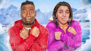 THE PRINCE FAMILY KIDS GOT STUCK IN THE SNOW STORM 🥶 **THEY FROZE**