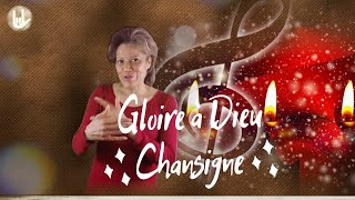 🎵 "Gloire à Dieu" chant en langue des signes pour Noël/sous-titres