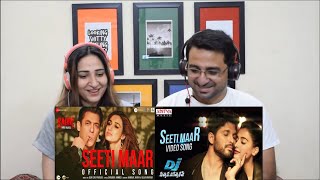 Pakistani Reacts to Seeti Maar song |Allu Arjun VS Salman Khan | DJ VS Radhe .