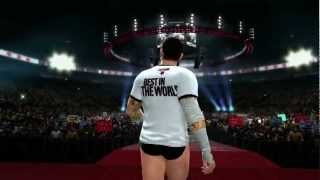 CM Punk makes his entrance in WWE '13 (Official)