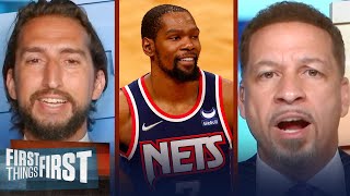 Kevin Durant trade hopes dwindle for Suns; Celtics, Raptors, Heat lead pursuit | FIRST THINGS FIRST