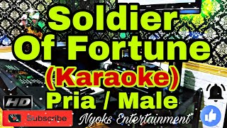 SOLDIER OF FORTUNE - Deep Purple (KARAOKE) Nada Pria / Male