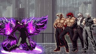 [KOF Mugen] Iori Yagami KM Vs Sasin Rugal Team