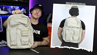 Unboxing/Reviewing The Nike Utility Elite 2.0 Desert Khaki Backpack (On Body)