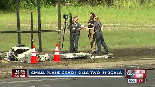2 killed in small plane crash in Ocala, police say