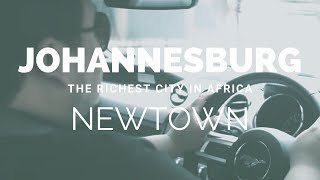 Johannesburg, the richest city in Africa. Newtown