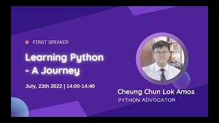 Learning Python - A Journey｜Cheung Chun Lok Amos｜Young Inspirers｜PyCon APAC 2022