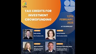 Tax Credits for Investment Crowdfunding