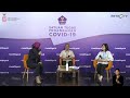 Talk show dan Q&A dengan Media: Imunisasi Lengkap Modal Awal Melawan COVID-19