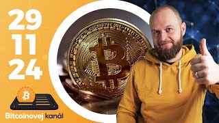 Bitcoin se opět pokouší prorazit $100 000 🚀 - CEx 29/11/2024