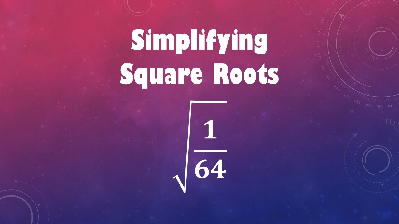 Simplifying Square Roots Fractions Calculator Ladyvol
