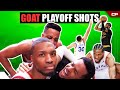 GOAT Playoff Shots | Clutch #Shorts