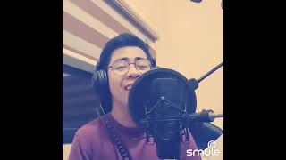 Singing a song in Smule using V8 soundcard, Maono mic and Headset - Weak Cover Song