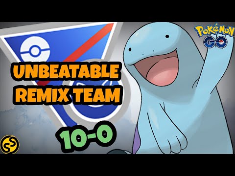 Quagsire Team is Unbeatable in Great League Remix Pokemon Go Battle League