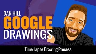 Vector Portrait with Google Drawings - Dan Hill