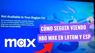 Cómo solucionar el problema de MAX: Continúa viendo HBO MAX en LATAM y España
