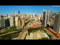 chicago 8k uhd soothing music with stunning cityscapes and iconic architecture ultra hd video