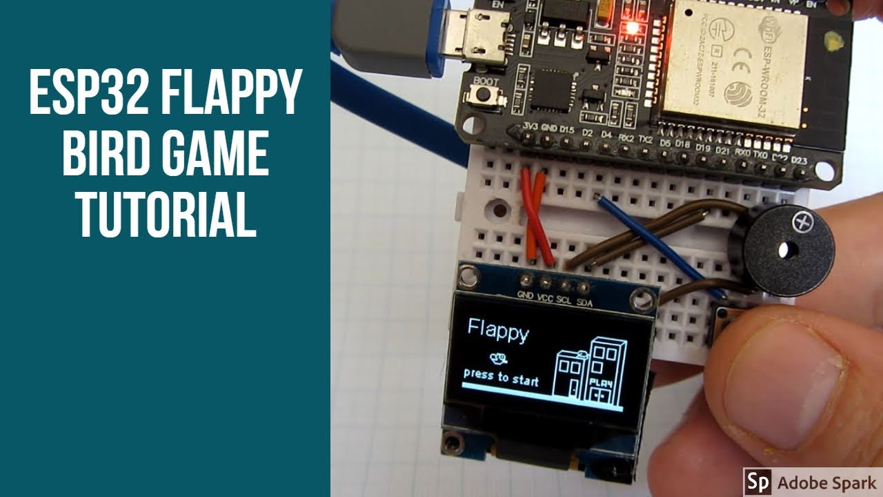 Esp32 Flappy Bird Game Tutorial And Code Youtube