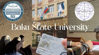 Bakı Dövlət Universiteti / VLOG : From One Day At The BSU/Один день из БГУ /Bdu-da bir gün.