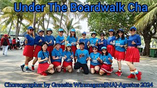 Under The Boardwalk Cha//Line Dance//Coach Sugeng//Blue Sky Ancol