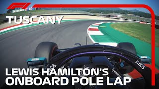 Lewis Hamilton's Pole Lap | 2020 Tuscan Grand Prix | Pirelli