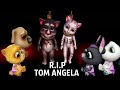 TOM Y ANGELA MURIERON - R.I.P TOM AND ANGELA- My Talking Tom Friends - AMONG US