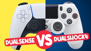 Dualsense vs Dualshock 4 [PS4 VS PS5 Controller]