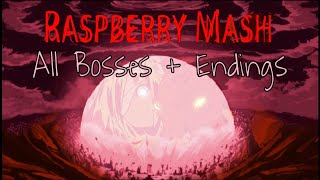 Raspberry Mash - All Bosses + Endings {Gameplay} (iOS)